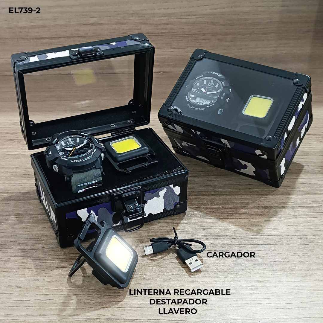 Miniatura 6 de EL739 JOEFOX 2017C + LINTERNA + ESTUCHE